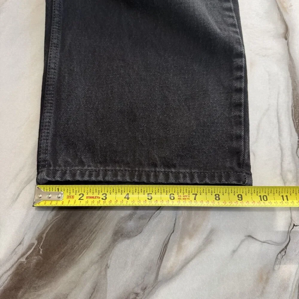 Levi's 550 Men's Black Relaxed Fit Tapered Jeans Size W44 L28 (Tag 44x30) 150th
